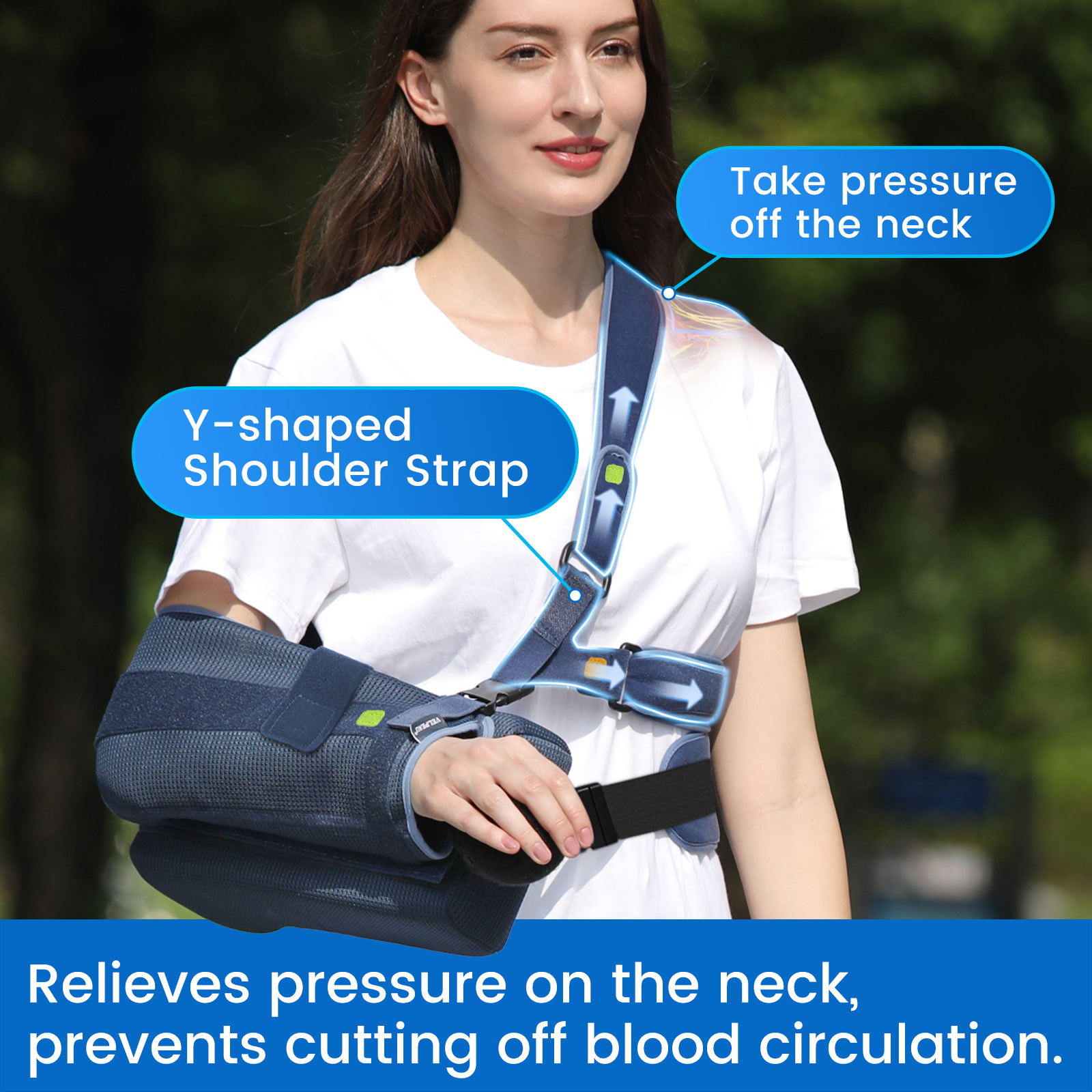 shoulder sling with pillow