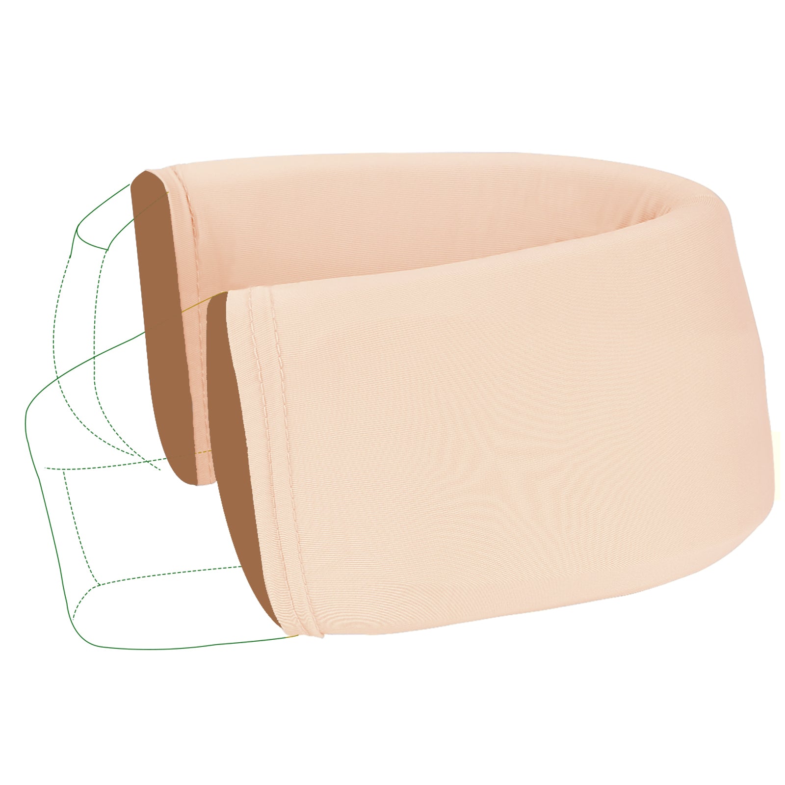 neck brace cover sleeve