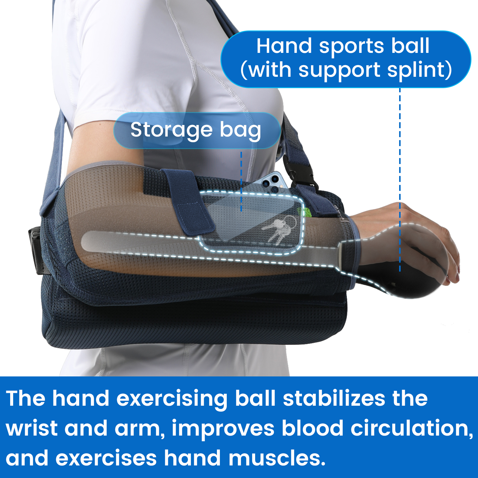 arm sling shoulder immobilizer