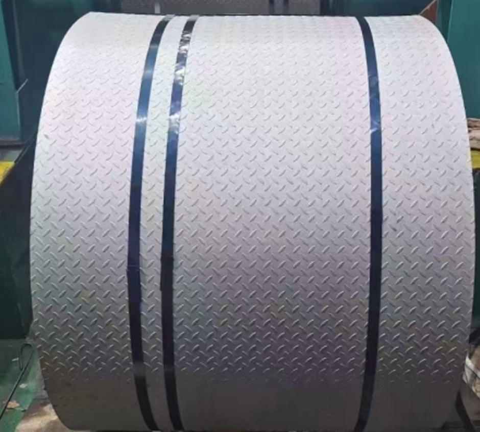 stainless steel patterned plate for vehicle transportation