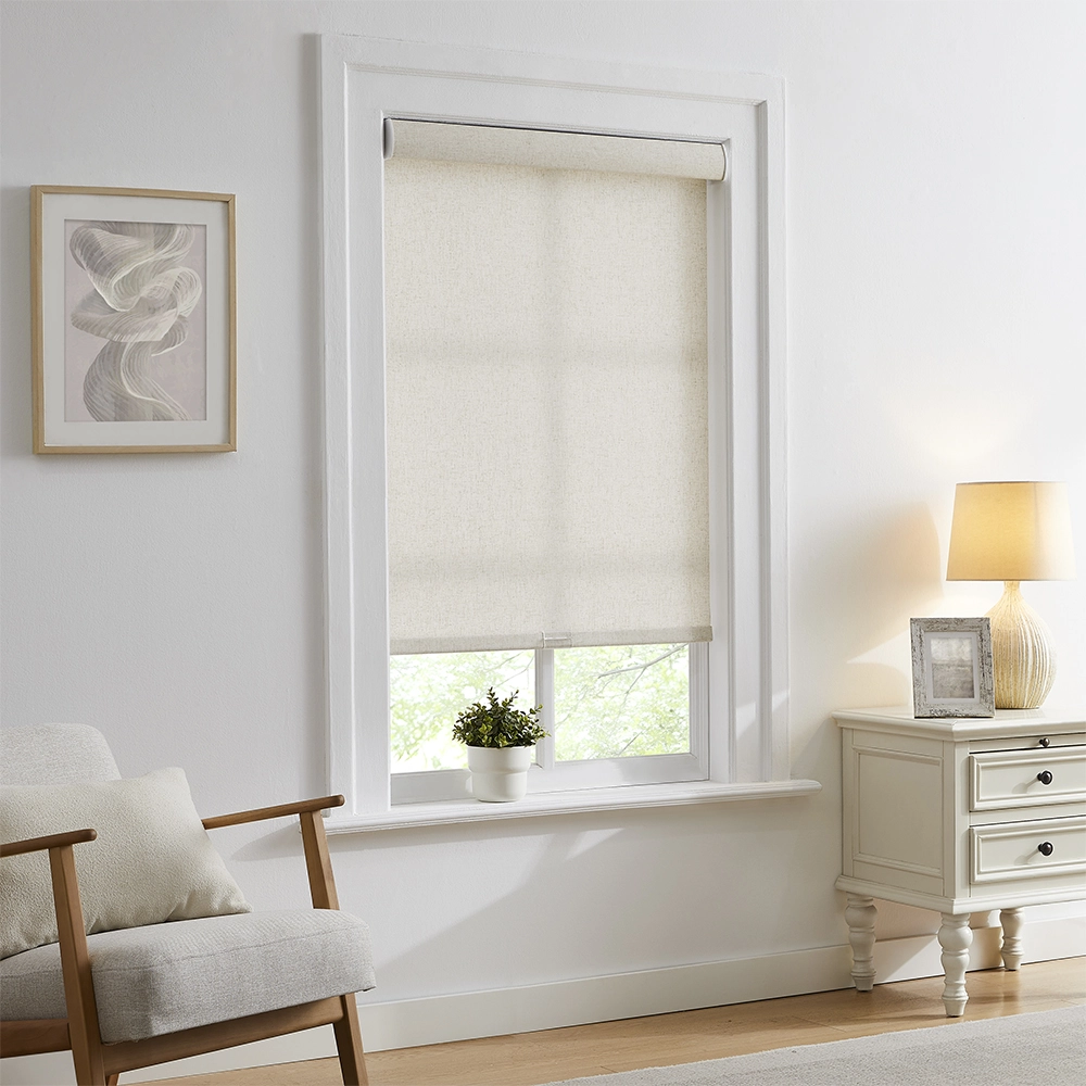 Gunny Linen Roller Shades