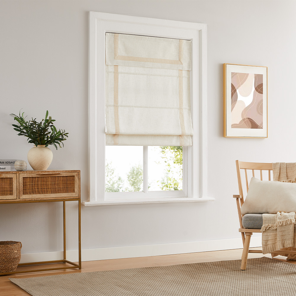 handmade roman blinds