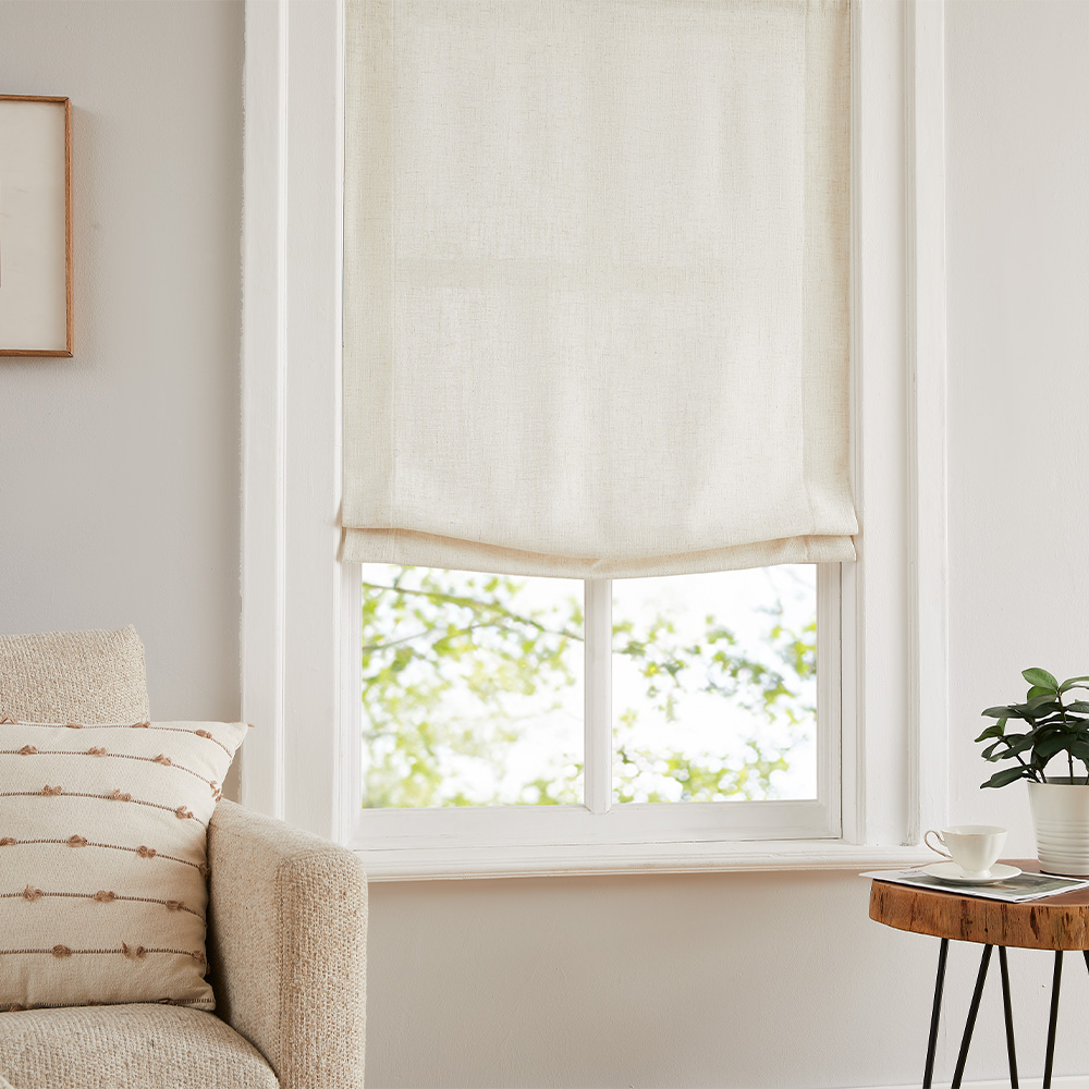 best linen roman shades