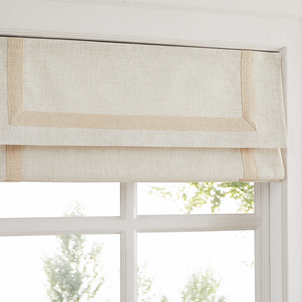 Lowen Linen Roman Shades