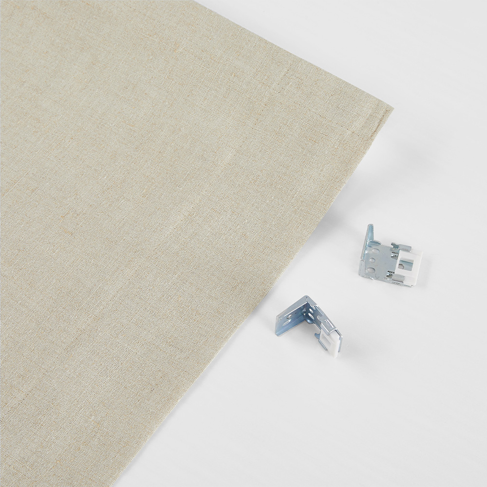 relaxed roman shades
