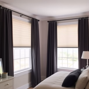 Cellular Shades + Curtains