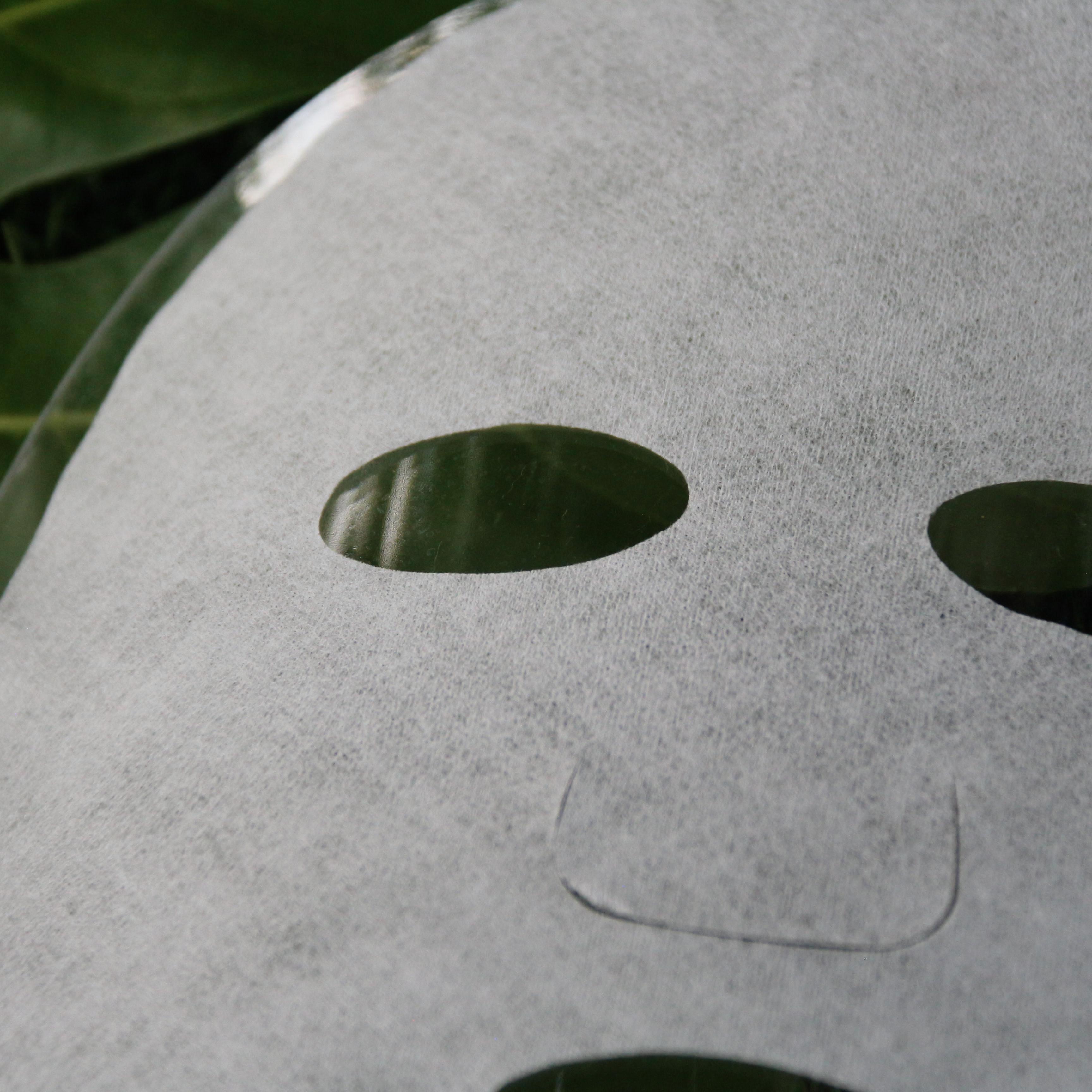 Calming Mugwort Mask Sheet substrate for OEM facial mask manufacturing