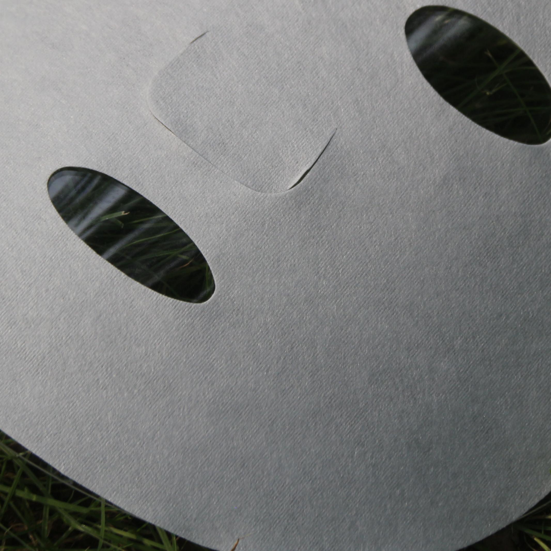 Close-up of Bamboo Fiber Mask Sheet material
