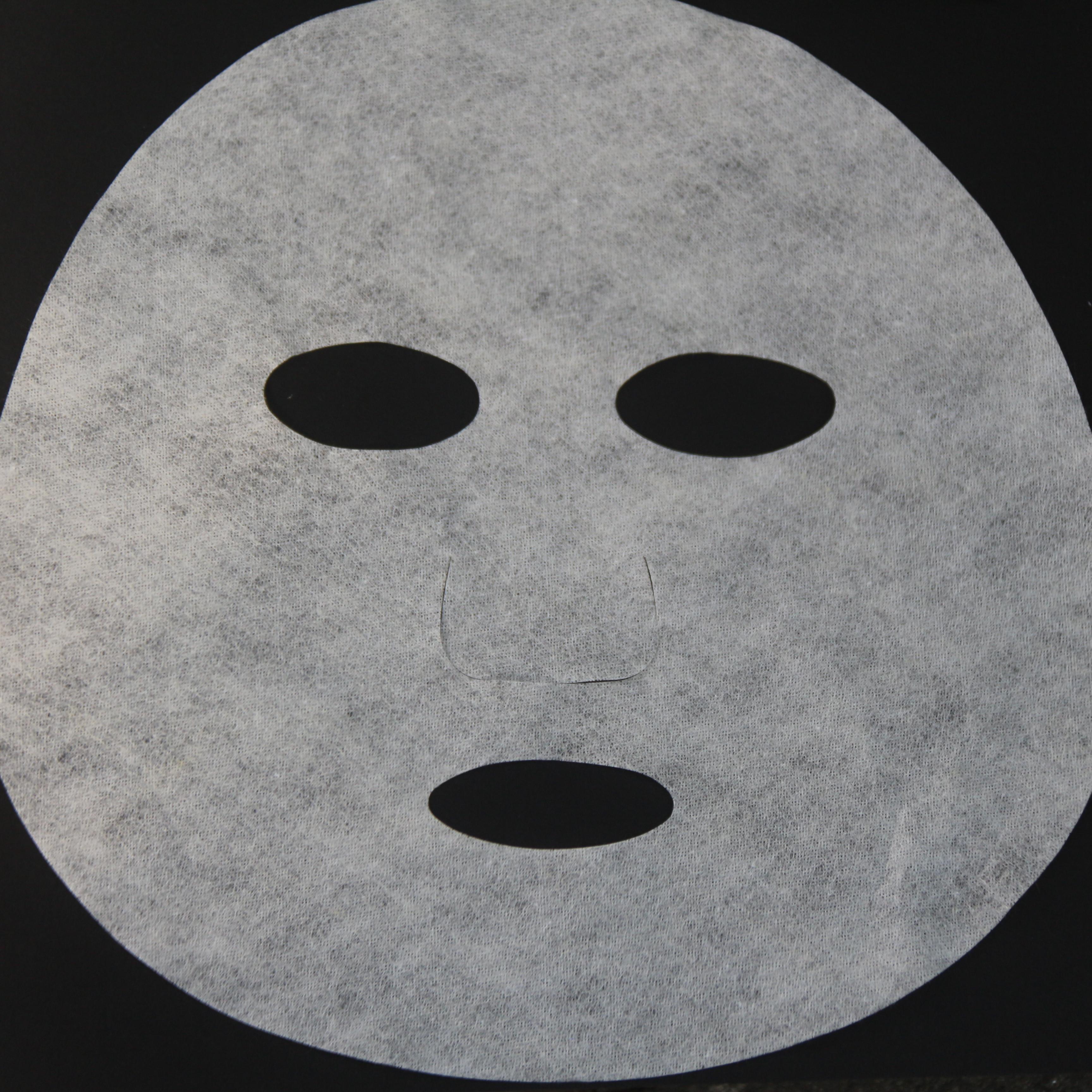 Premium Cica facial mask material close-up