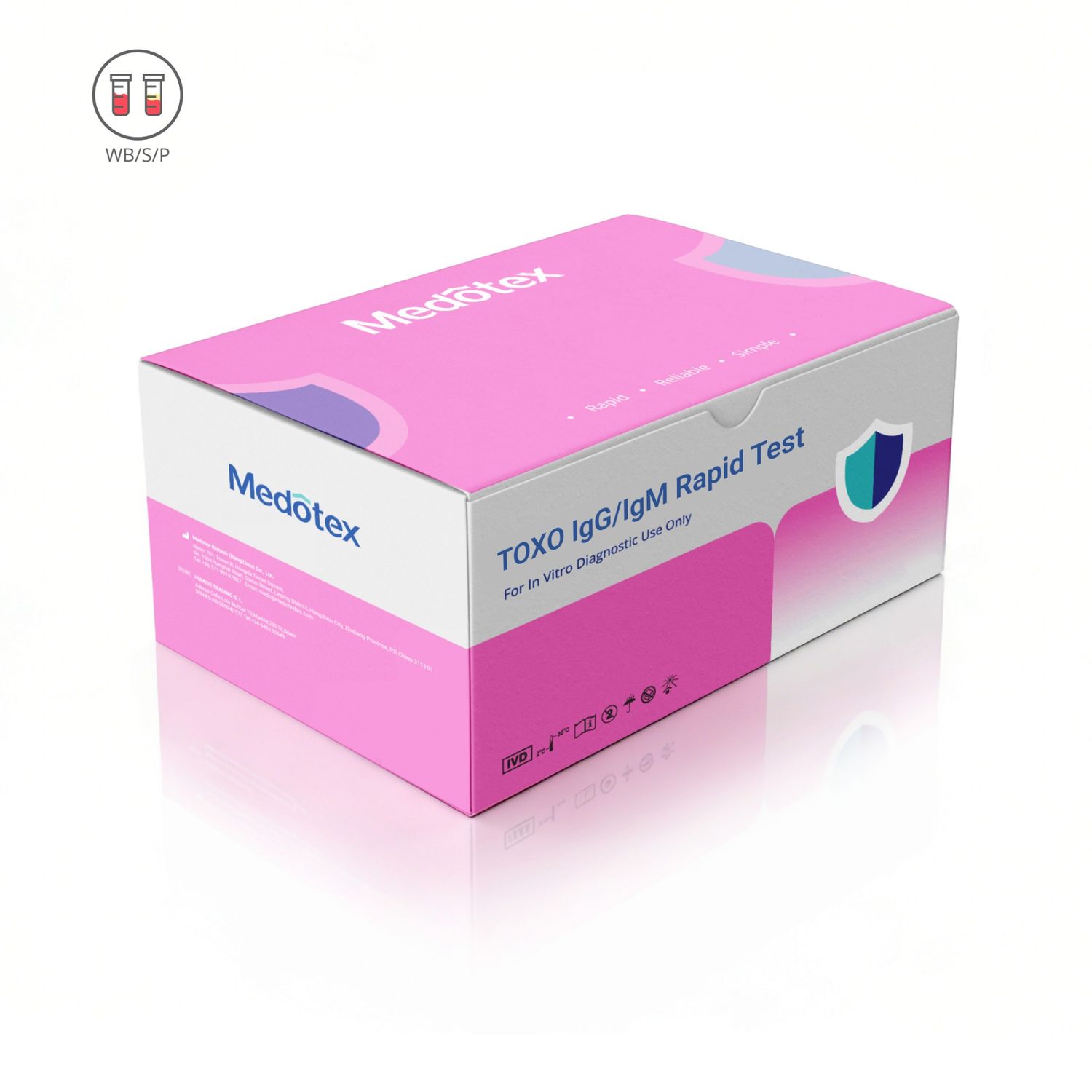 Medotex TOXO IgG/IgM Rapid Test kit