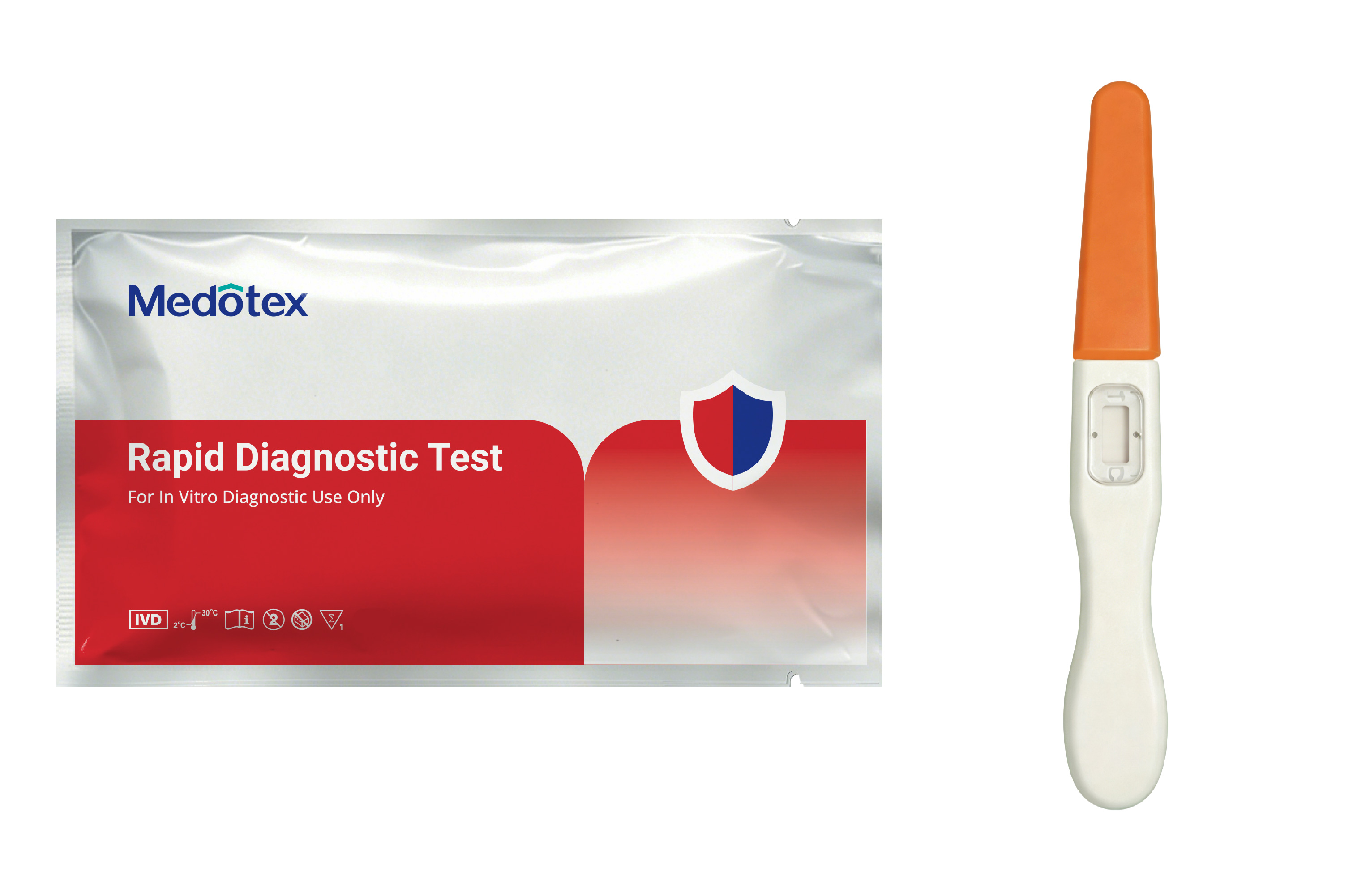 HIV antibody urine test with midstream test device