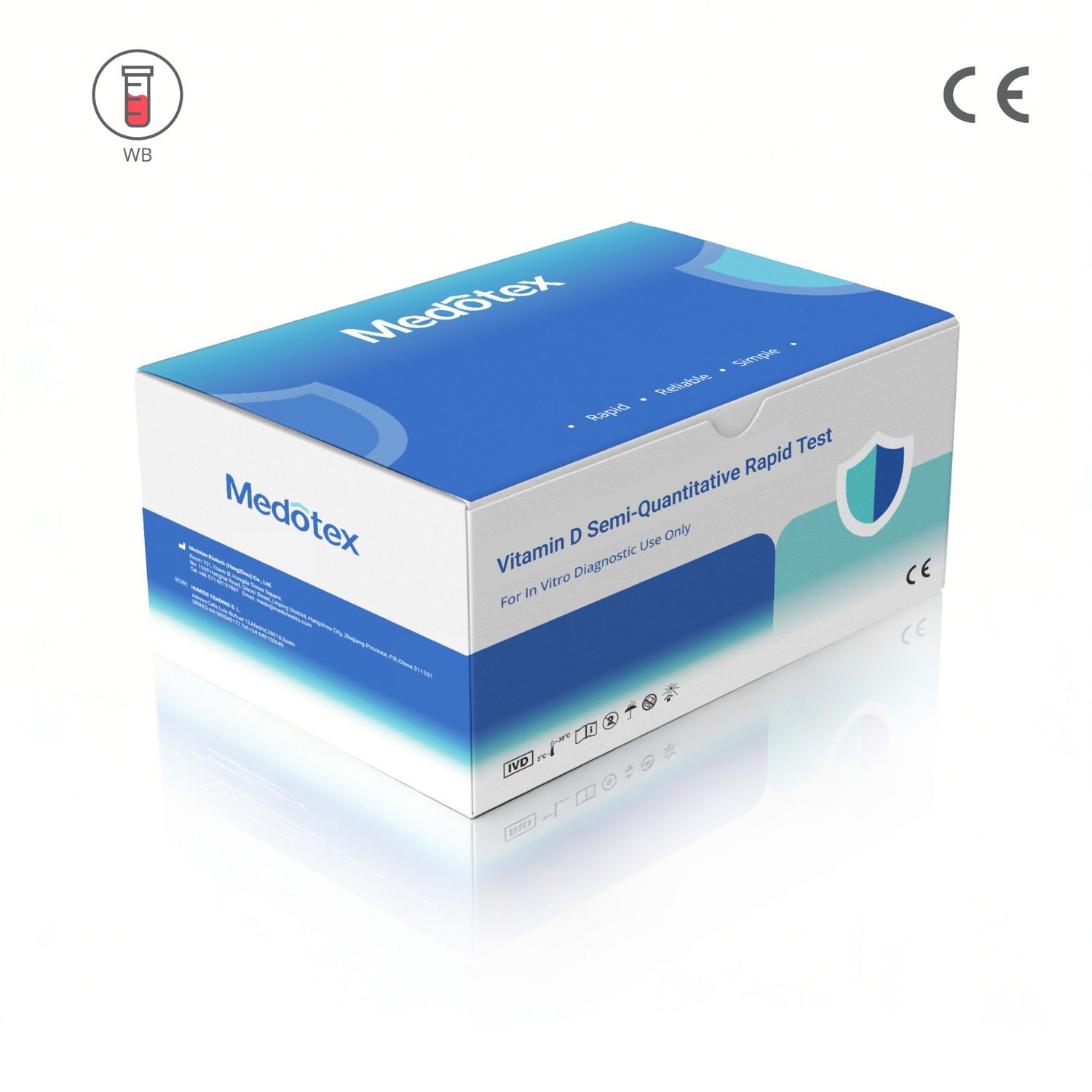 Medotex Vitamin D Semi-Quantitative Rapid Test kit