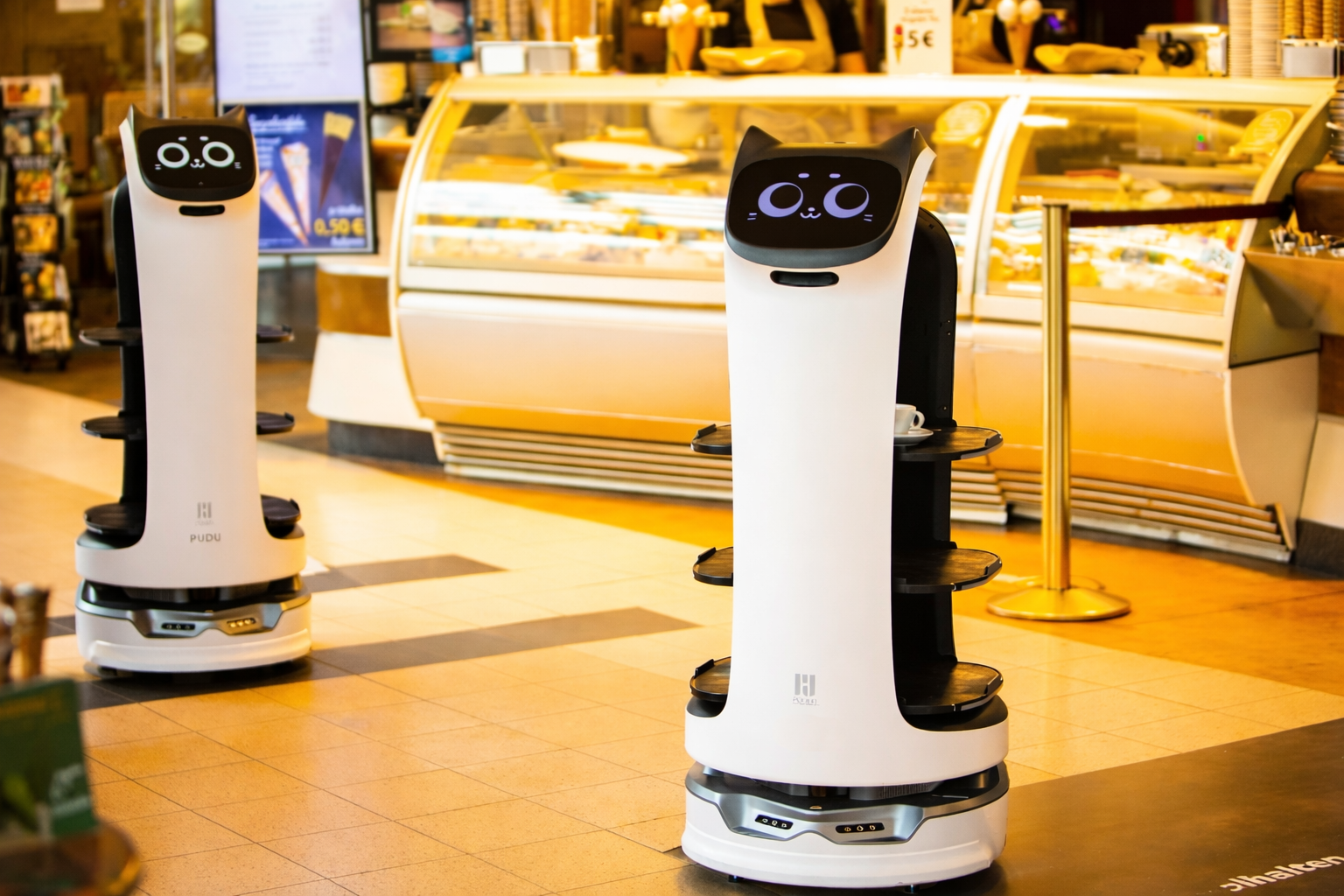 Robotics solutions for restaurants and hotels