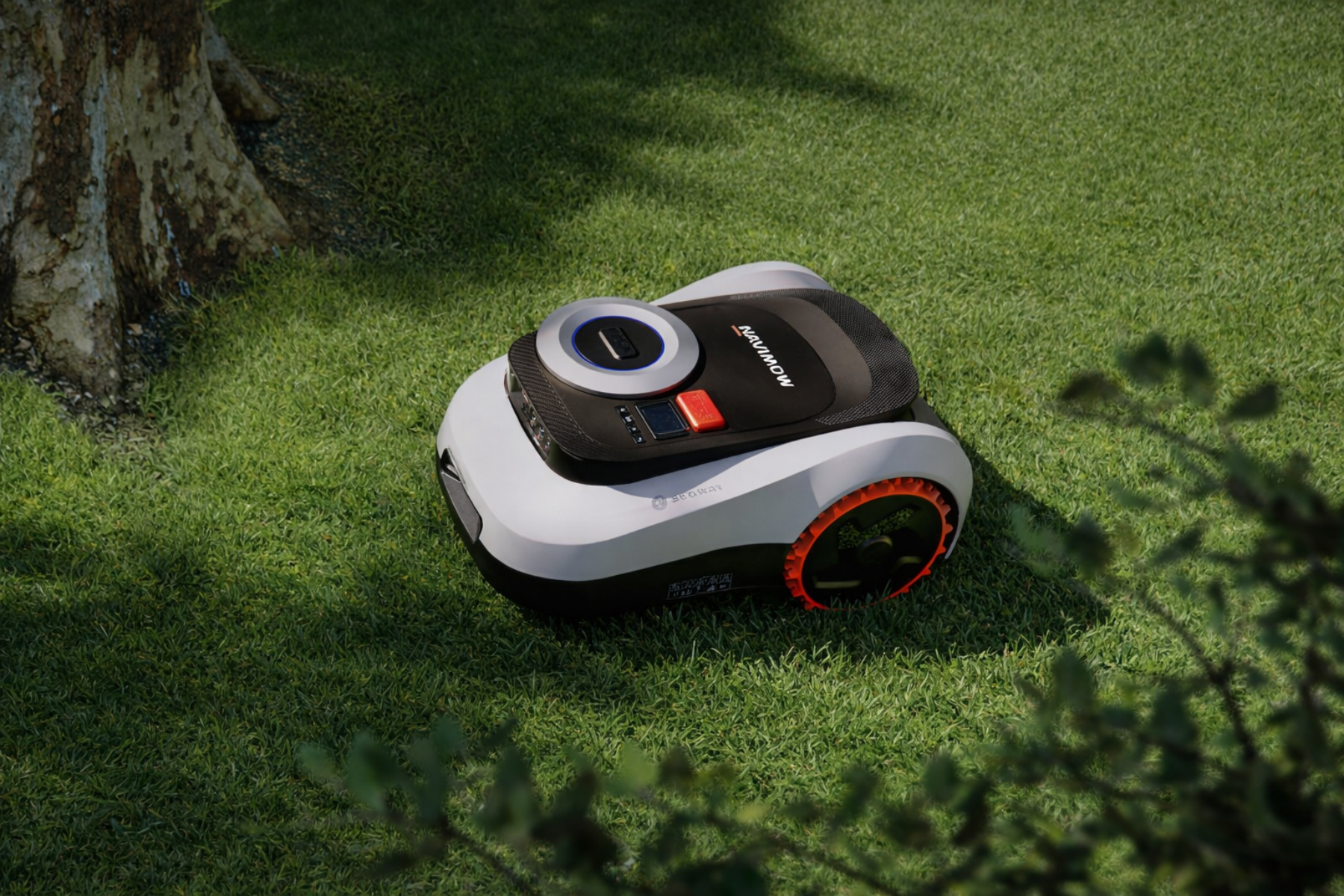 Outdoor care robotic lawn mower