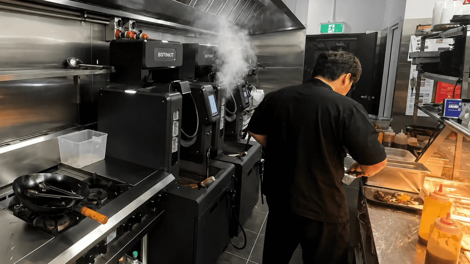 BOTINKIT OMNI AI commercial cooking robot
