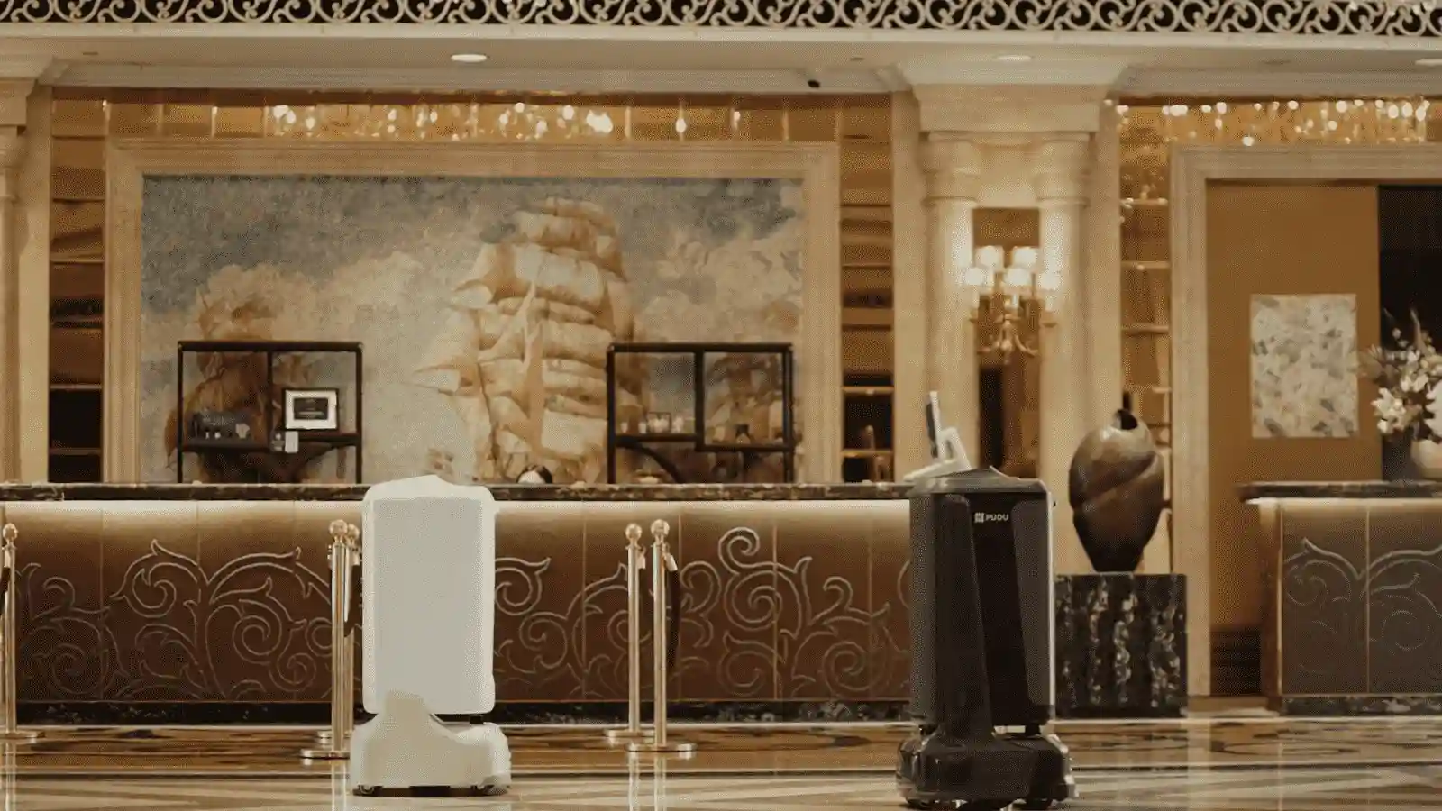 Robotics solutions for hotels and resorts