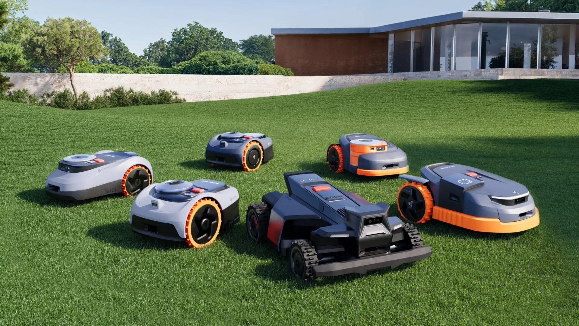 Navimow robotic lawn mowers