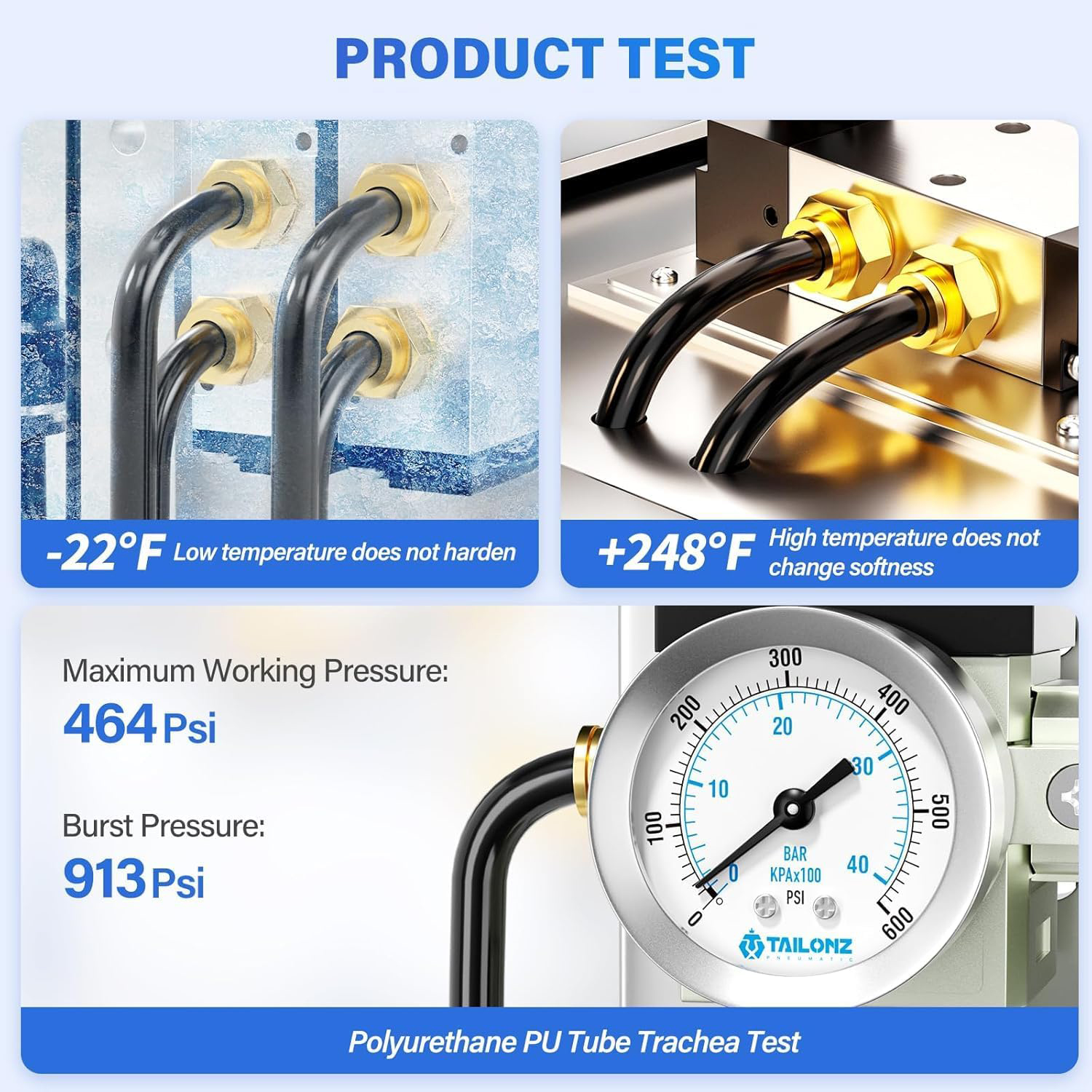 TAILONZ PNEUMATIC Black 12mm OD 10 Meters PU Air Tubing Pipe Hose Pu TAILONZ PNEUMATIC Black 12mm OD 10 Meters PU Air Tubing Pipe Hose Pu