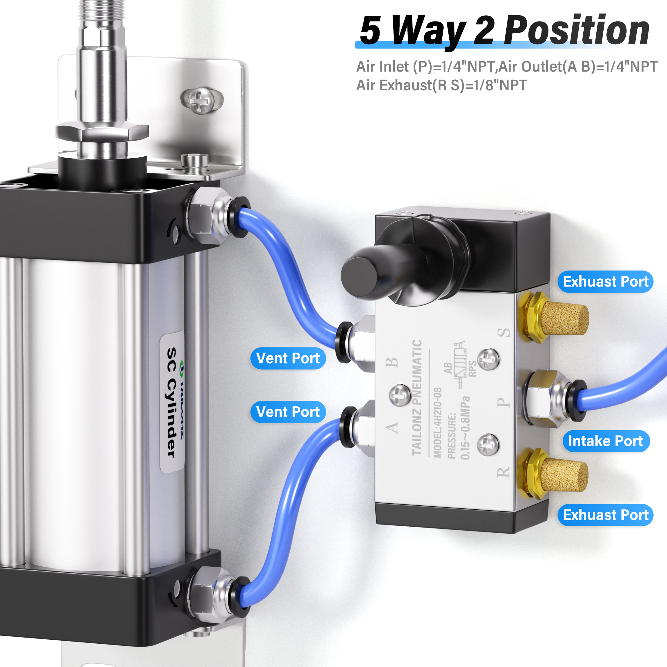 TAILONZ PNEUMATIC 1/4