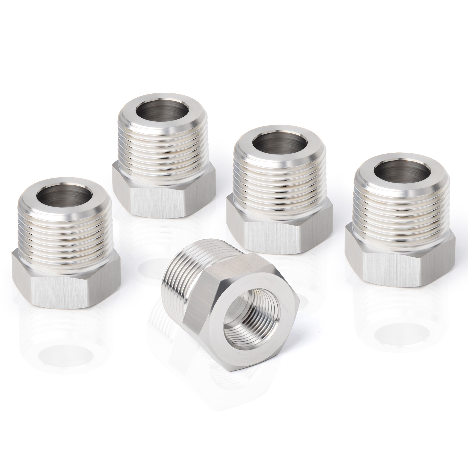 LOZOME 2" Male X 1-1/4" Female Thread Reducer Bushing Pipe