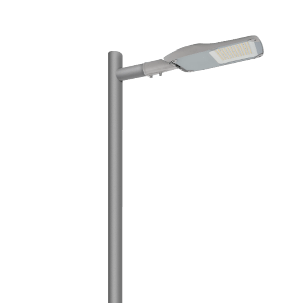 LED street lighting with detachable driver